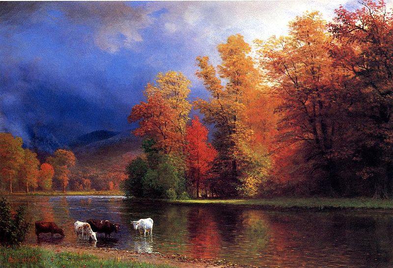 Albert Bierstadt On_the_Sac Spain oil painting art